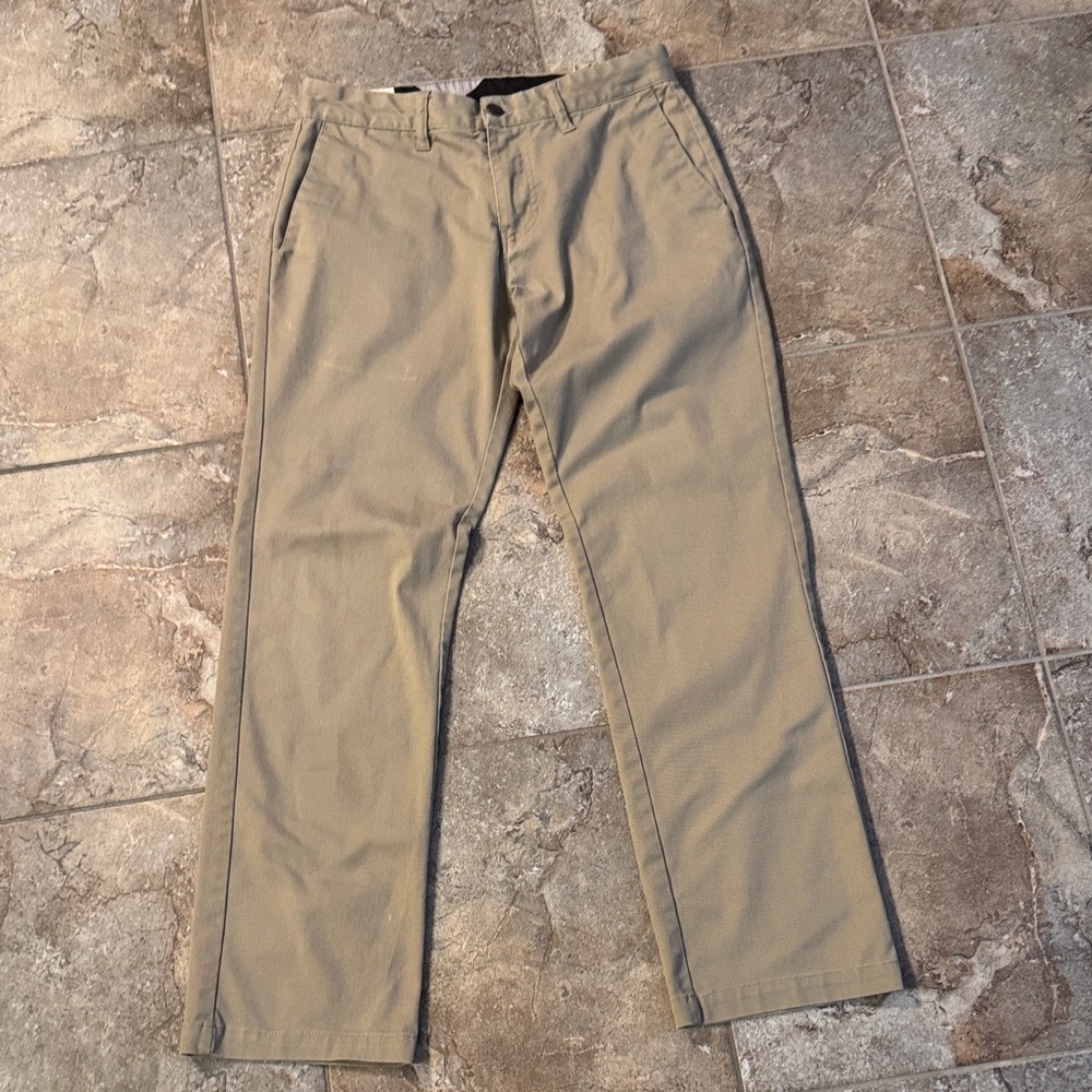Volcom Boys Khaki Straight Casual Pants